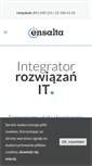 Mobile Screenshot of ensalta.pl